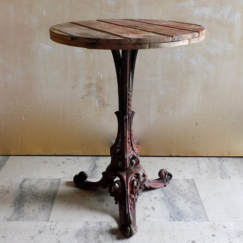 Victorian Iron Side Table 