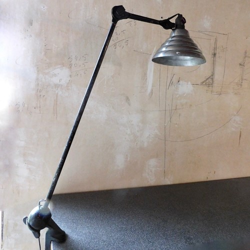 Original French Desk Lamp By Gras, Model 201