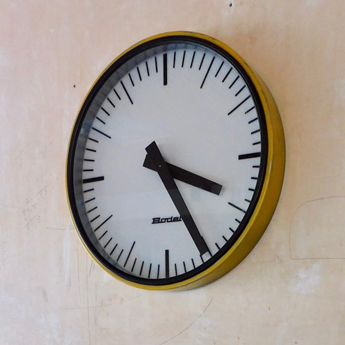 large vintage wall clock 