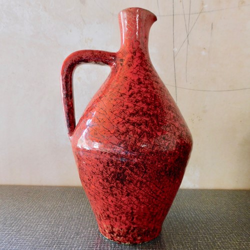 Mid Century French Studio Pottery Jug  By Accolay 