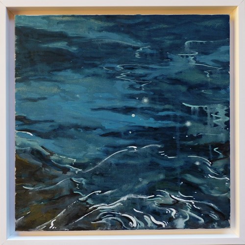 Original Oil Painting 'Costa Brava' By Michael Roberts