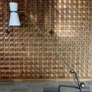 French Equilibrium  Floor Lamp Afte...