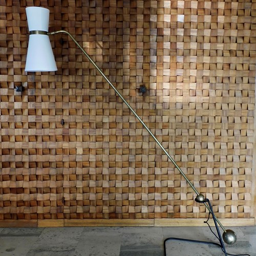 French Equilibrium  Floor Lamp After  The G2  By  Pierre Guariche 