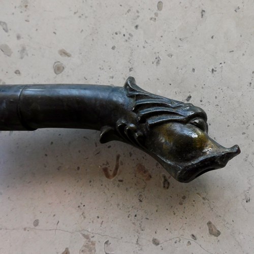 French Bronze Water Fountain Spout