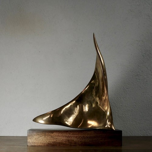 Large French Abstract Bronze 
