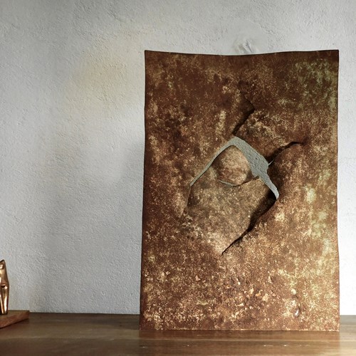 A Large Bold Contemporary Abstract Sculpture 