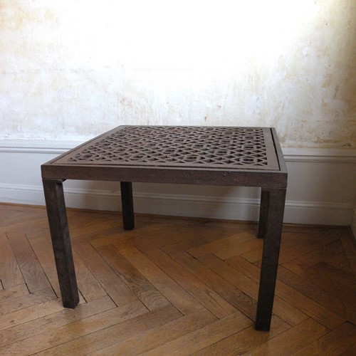 Victorian Cast Iron Low Table