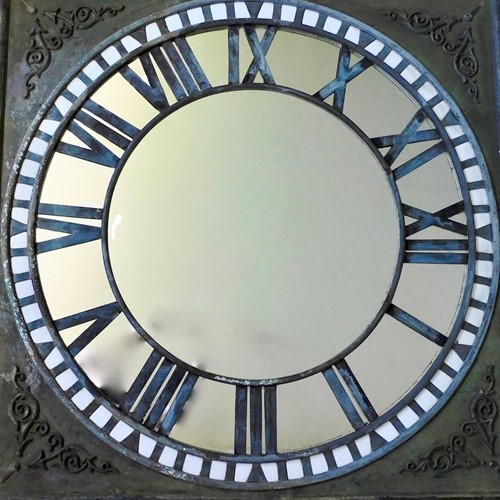 Victorian clock Face converted to a Mirror 
