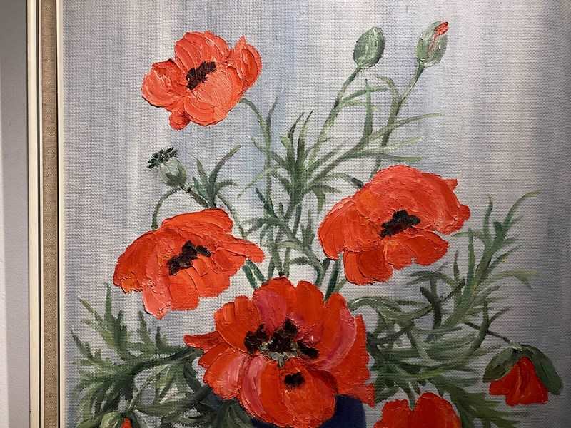 1960 Vibrant Oil Painting Of Poppies-muir-img-0459-main-638349637222207934.jpeg