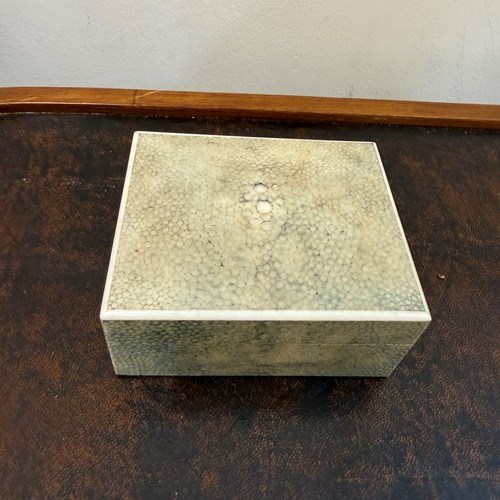 C1930 An English Shagreen Box - Goldsmith & Silversmith Co