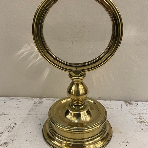 C1880 An English Brass Botanical Magnifying Glass  