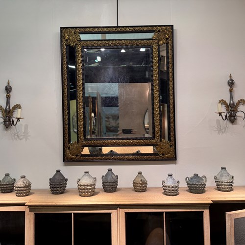 C1950 A Pair Of French Iron Wall Sconces Attributed Gilbert Poillerat