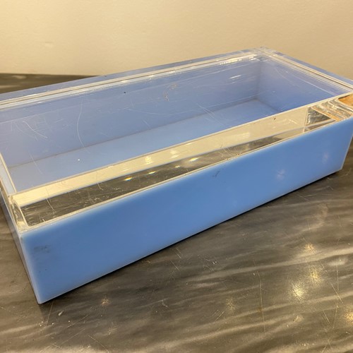 C1970s A Stylish Perspex / Lucite Box by Abrizzi