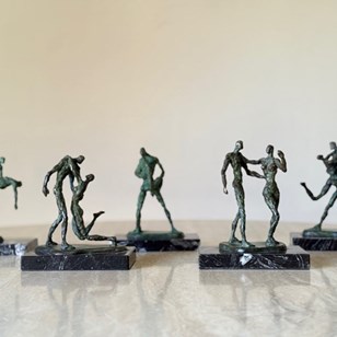 C1960 A Group Of French Bronze Danc...