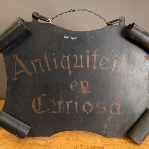 A 19th Century Antique Shop Sign