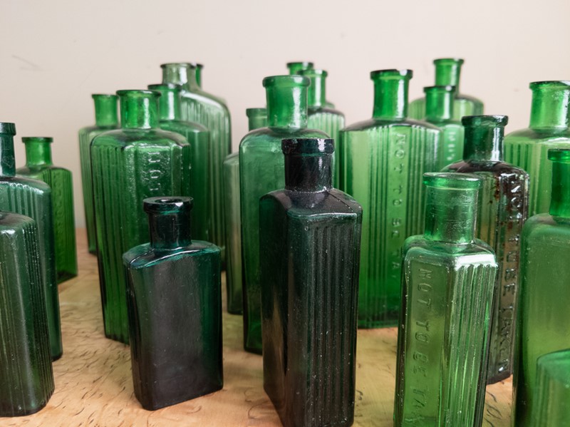 C1880 collection of 30 Green Glass Poison Bottles -nick-jones-img-20200705-104424-main-637303320626621889.jpg