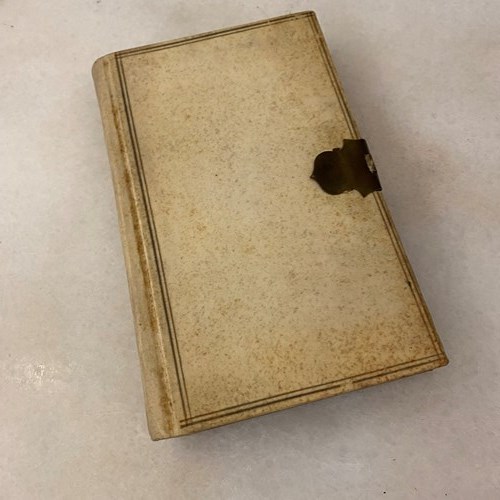 C1910 A Vellum Bound Note Book