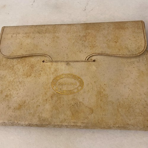 C1910 A Vellum Bound Bank Accounting Book