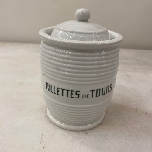 C1900 A French Creamware Pate Pot