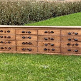 C1850 A Wonderful French Oak Bank O...