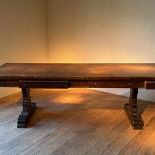 C1790 A Wonderful French Oak Table ...