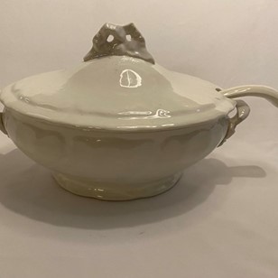 C1890-1920 A Flemish Oval Soup Ture...