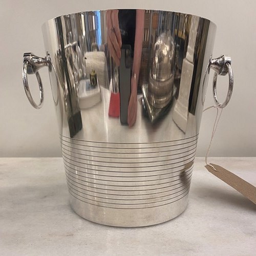 C1950 A French Silver Plate Champagne / Wine Bucket