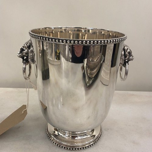 C1950 A French Silver Plate Champagne / Wine Bucket