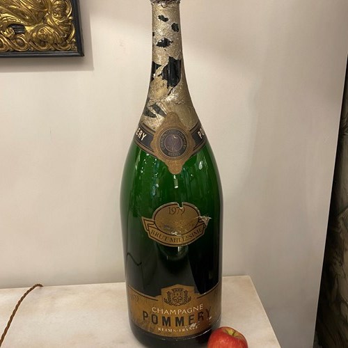 1979 A Shop Display Giant Pommery Champagne Bottle 