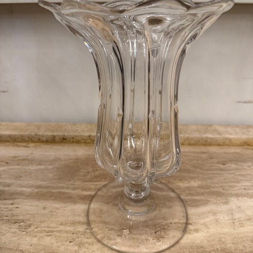 C1880 An English Crystal Glass Vase