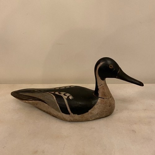 C1890 An English Wooden Decoy Duck