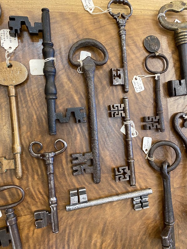 A Collection of 17 Keys -15th - 19th Century-nick-jones-img-5431-main-637578901195574846.jpeg