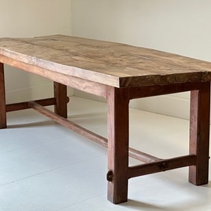 C1890 A Wonderful French Elm Refect...