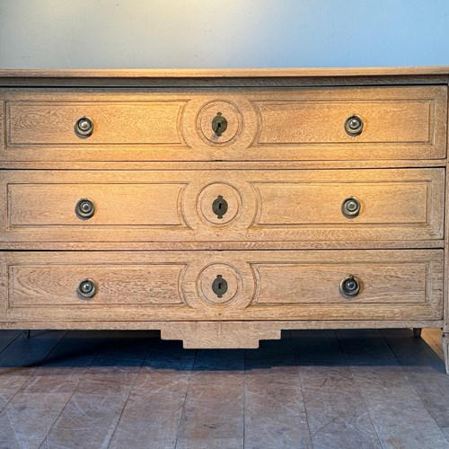 C1770 A Stylish French Oak Commode Of Great Proportions From Alsace