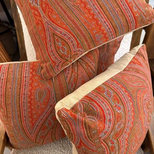 C1890 A Selection Of Scottish Paisley Cushions