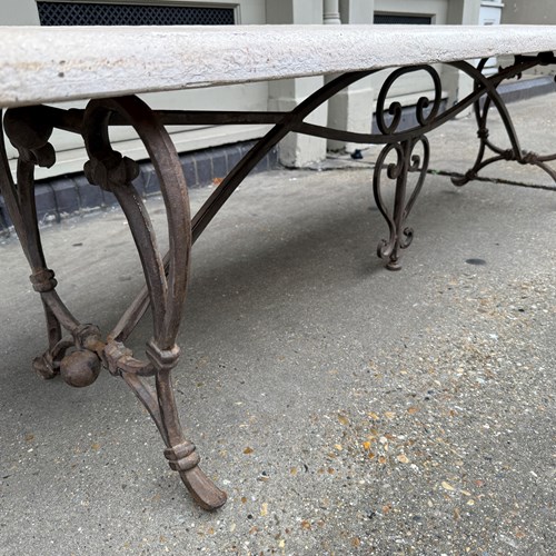 C1900 A Pair Of French Art Nouveau Benches