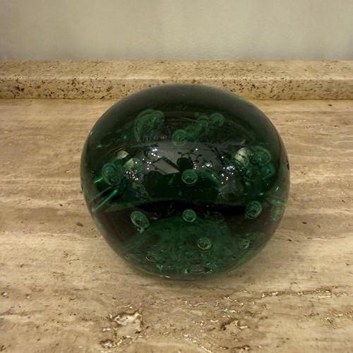 C1870 An English Dump Glass Paperweight  