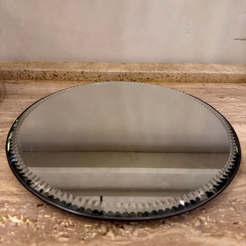 C1890 An English Mirrored Pie Crust Trivet 