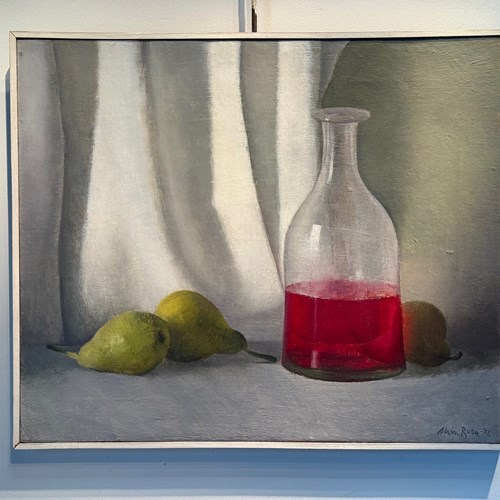 C1976 A French Still Life Oil On Canvas