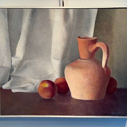 C1976 A French Still Life Oil On Canvas