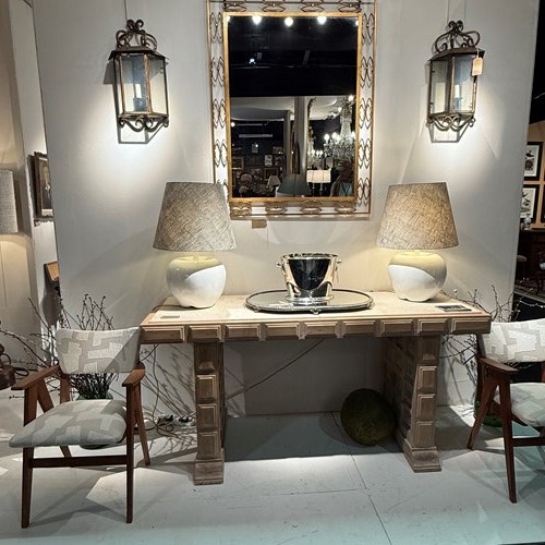 C1960 An Elegant Spanish Gilt Iron Mirror