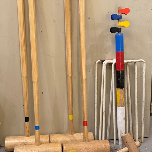 C1950s Croquet Set - 4 Players