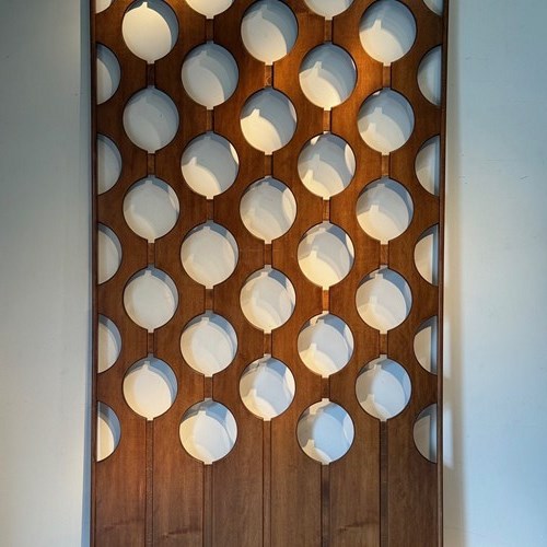 C1960 A French Mid Century Double Sided Room Divider
