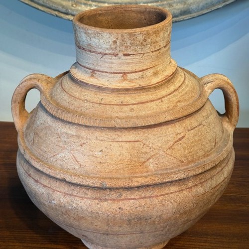 C1890 A Moroccan Clay Vase / Pot