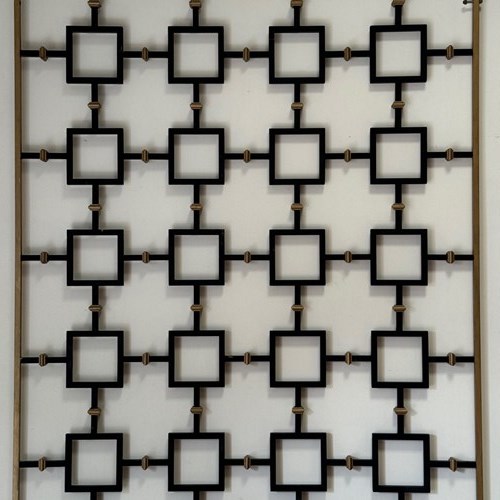 C1960 A French Gilt Iron Decorative Panel 