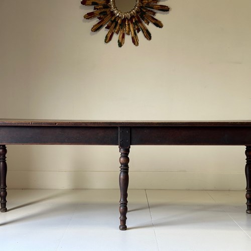 C1830 A French Walnut Serving Table