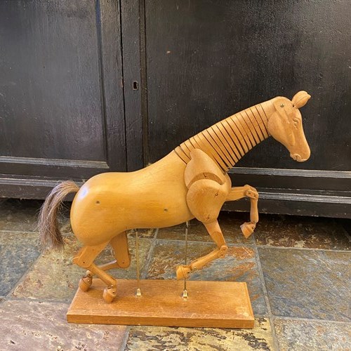 C1930 A Rare Artists Lay Figure Of A Horse