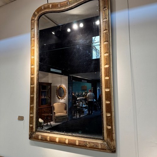 C1850 An Elegant French Painted Mirror 