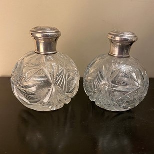 C1930 Spanish Crystal Perfume Bottl...