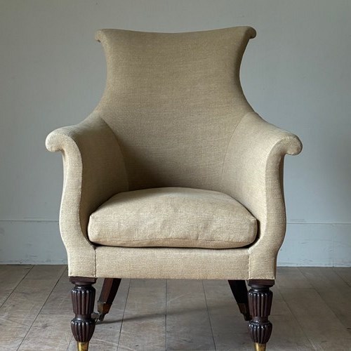 C1820 An Outstanding English Regency Library Chair